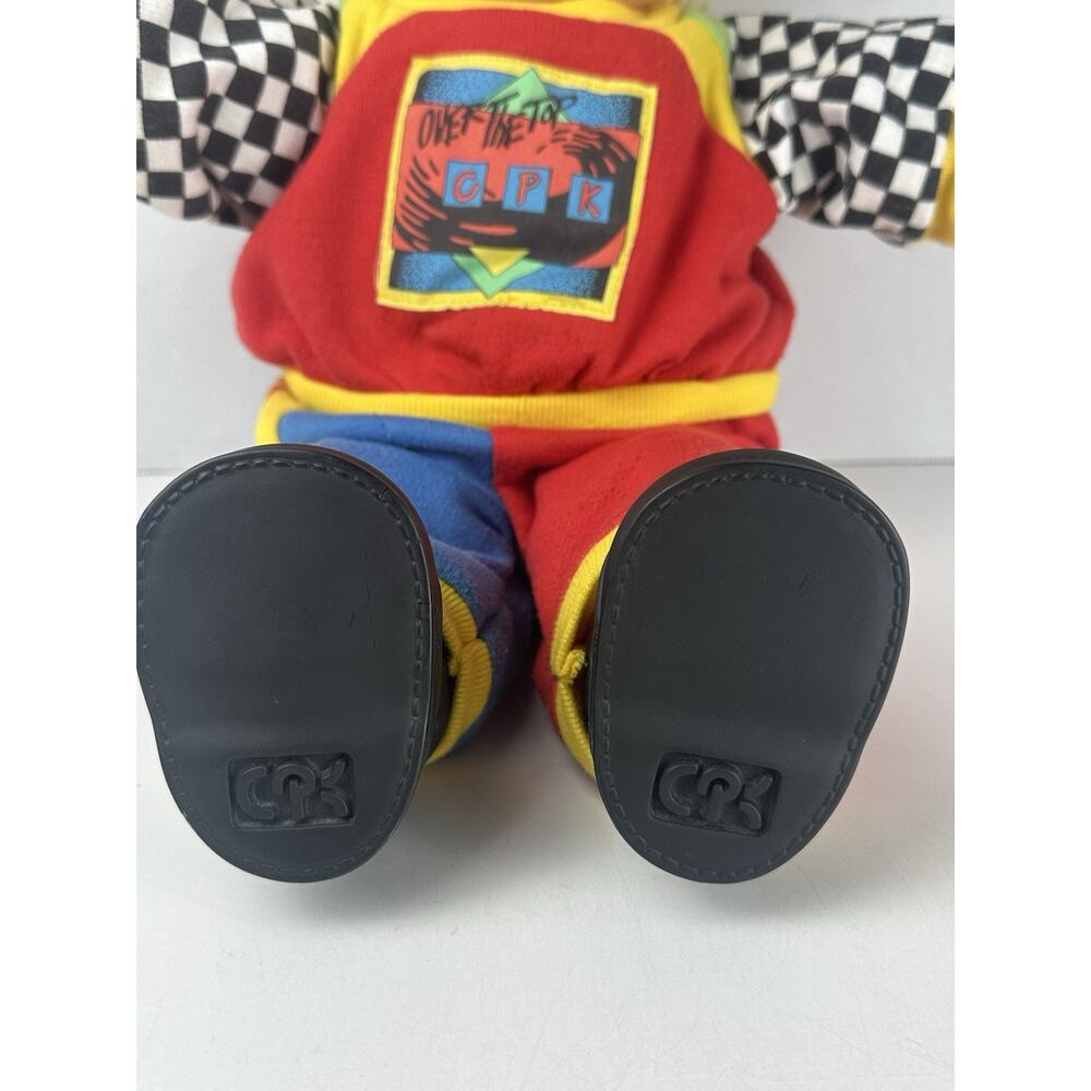 First Edition Racing Cabbage Patch Kids Boy w/ Blonde Hair & Blue Eyes - Picture 5 of 12